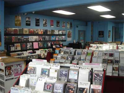 I realize that from this picture, this could pretty much be any store, and though I actually don't recall it being organized like this, it's allegedly Static Age. I grabbed it from their website.
